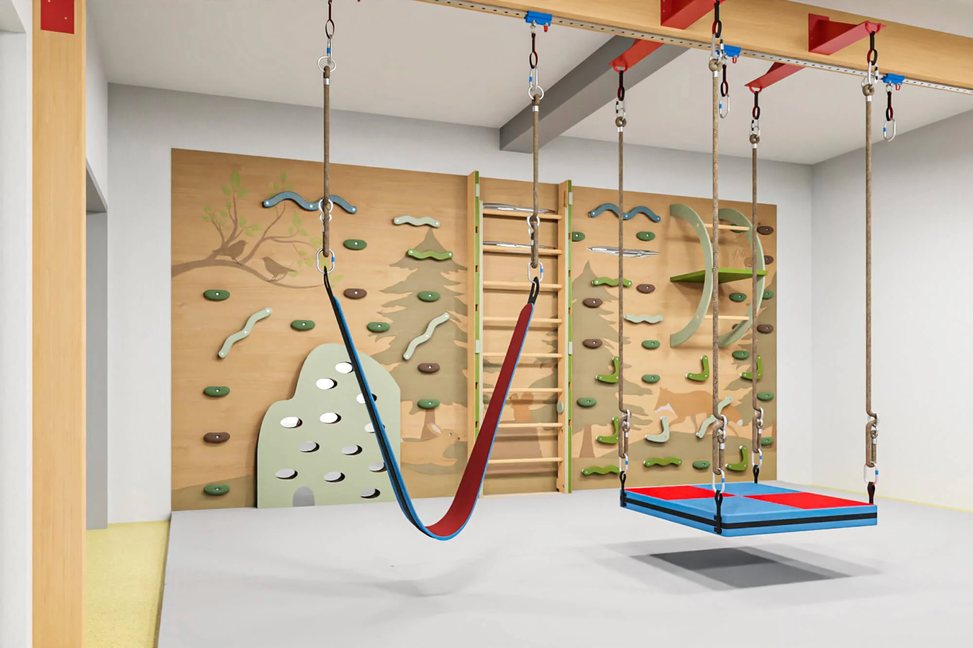 kletterwand-tiere-des-waldes
